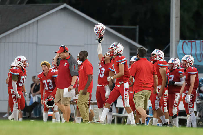 Southridge Centennial football Ken Waz 44